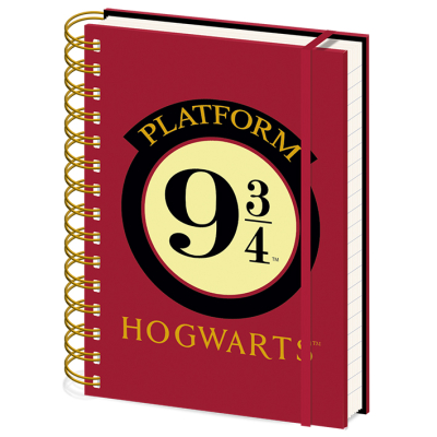 Blok A5 kroužkový Harry Potter - 9 a 3/4