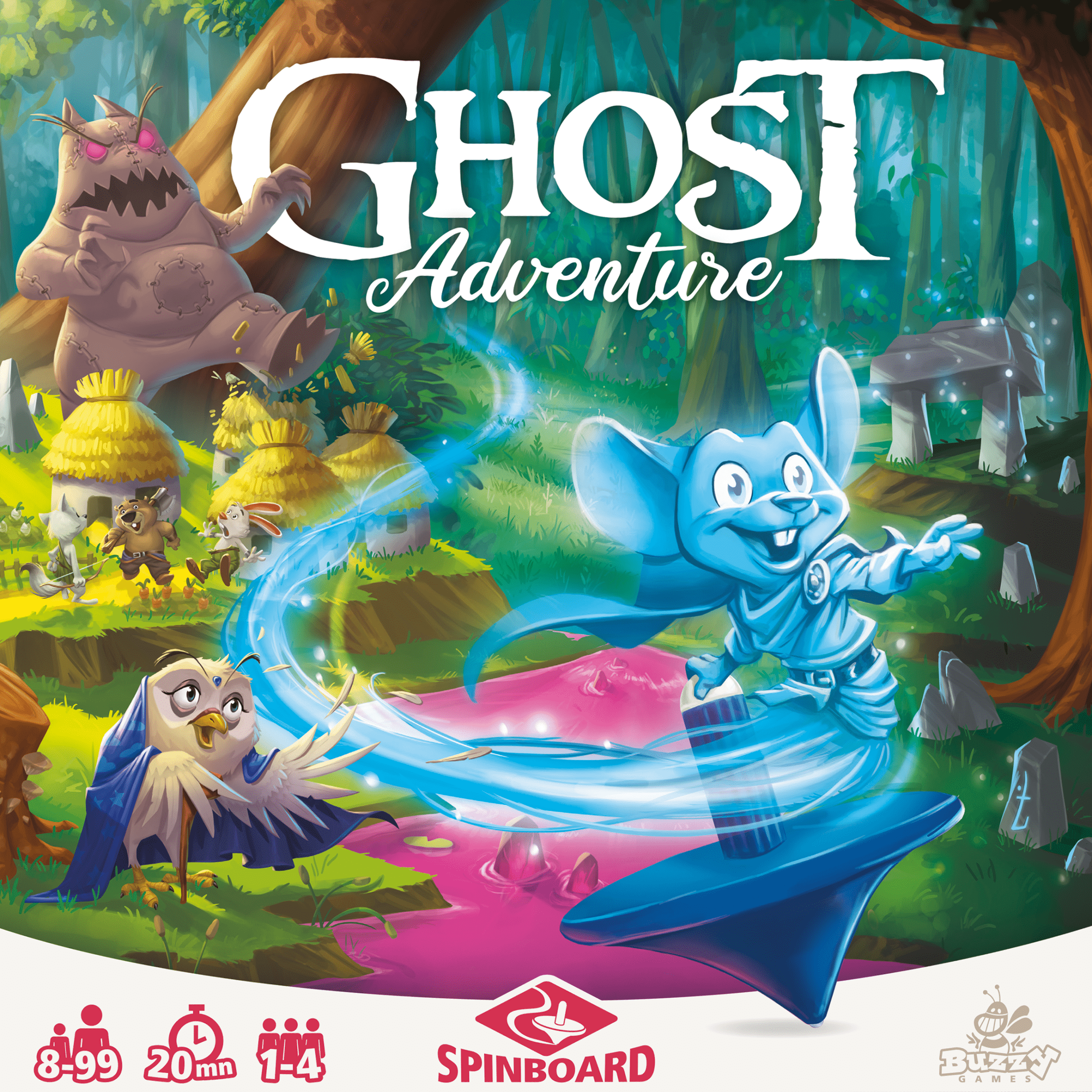 Buzzy Games Ghost Adventure EN (německy)