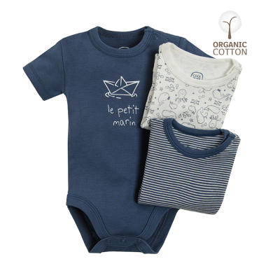 COOL CLUB Body kr. rukáv set 3 ks 56