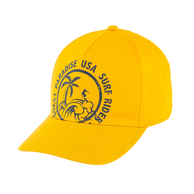 COOL CLUB Chlapecká kšiltovka Paradise coast ŽLUTÁ 52