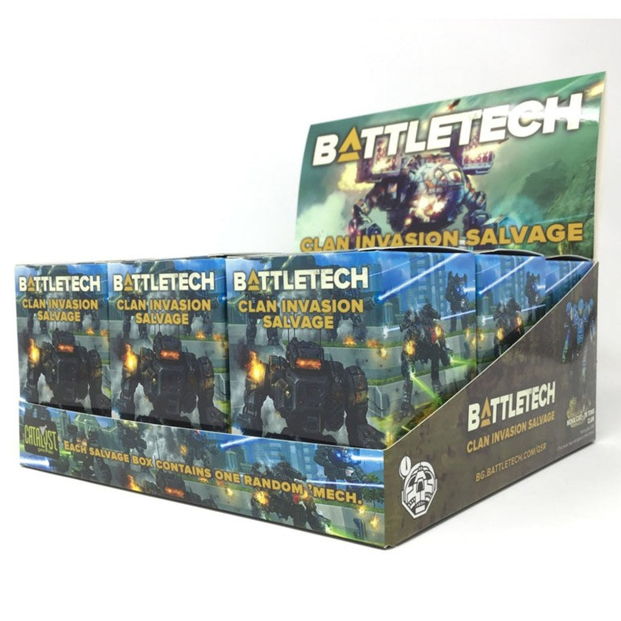 Catalyst Game Labs BattleTech: Clan Invasion Salvage Blind Box