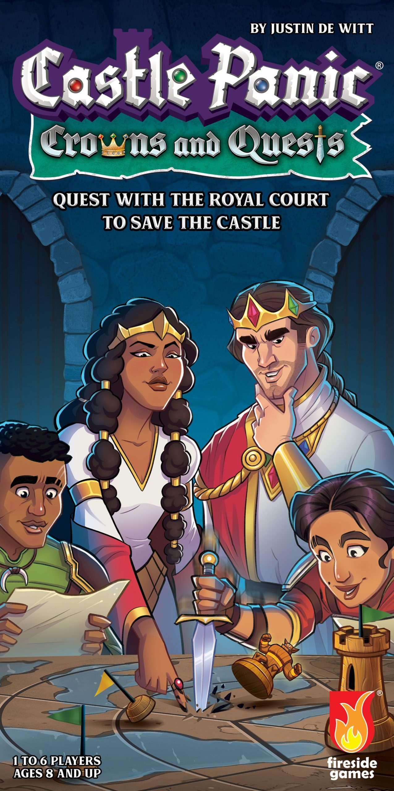 Fireside Games Castle Panic: Crowns and Quests