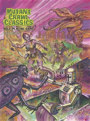 Goodman Games Mutant Crawl Classics Core Softcover Rulebook
