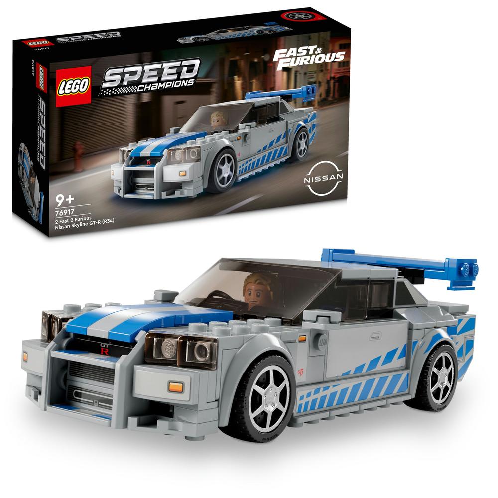 LEGO® 2 Fast 2 Furious Nissan Skyline GT-R (R34) 76917