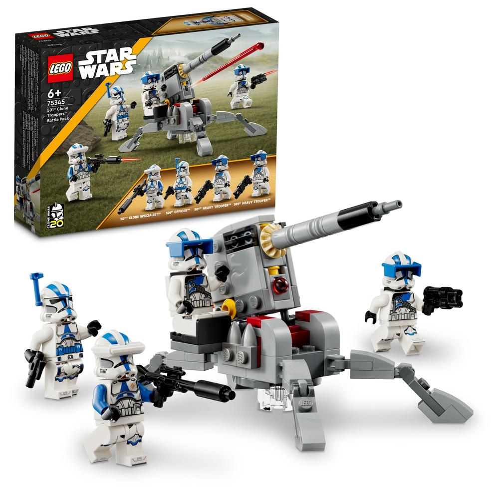 LEGO® Bitevní balíček klonovaných vojáků z 501. legie 75345