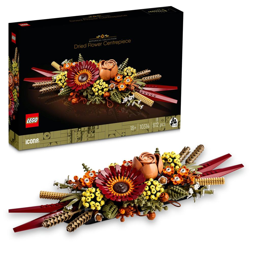 LEGO® ICONS Dekorace ze sušených květů 10314