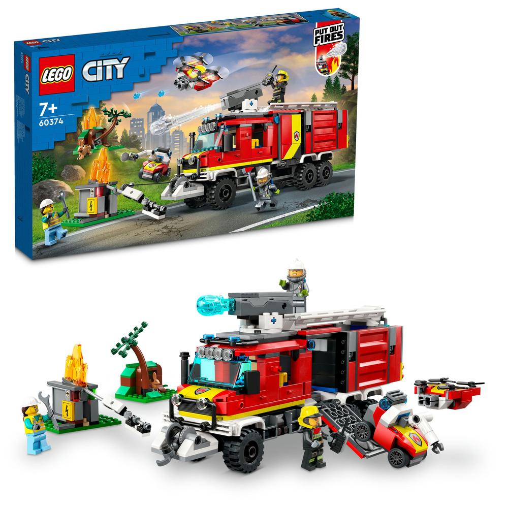 LEGO® Velitelský vůz hasičů 60374