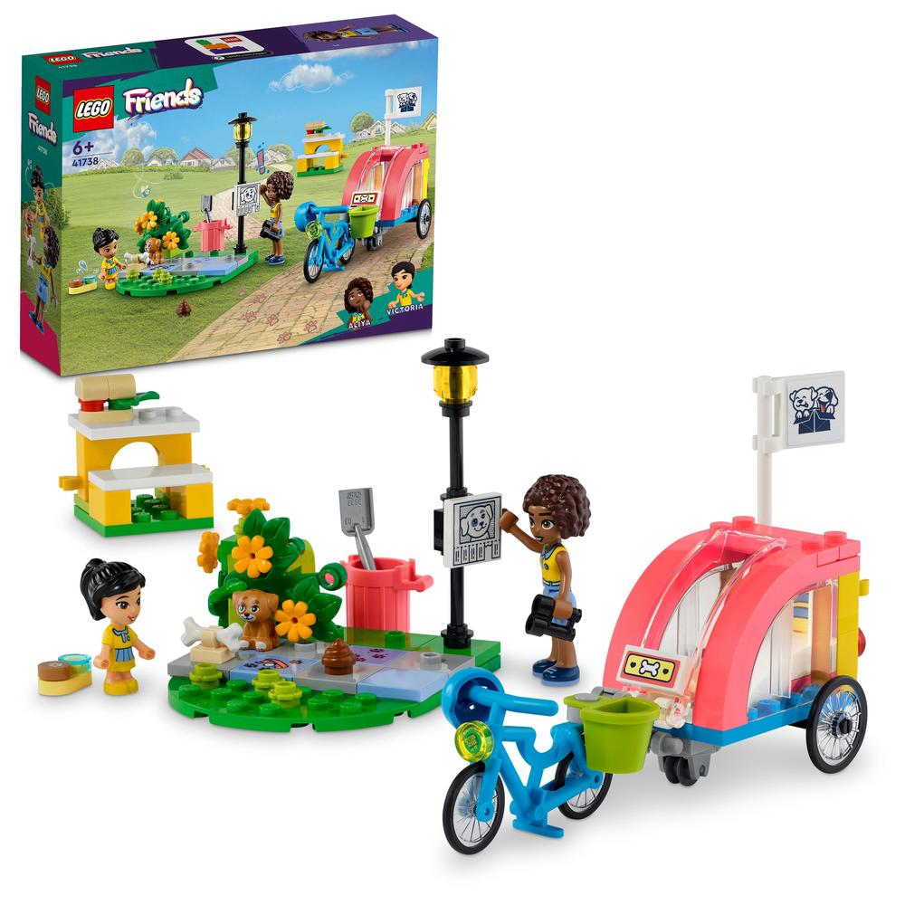 LEGO® Záchrana pejska na kole 41738