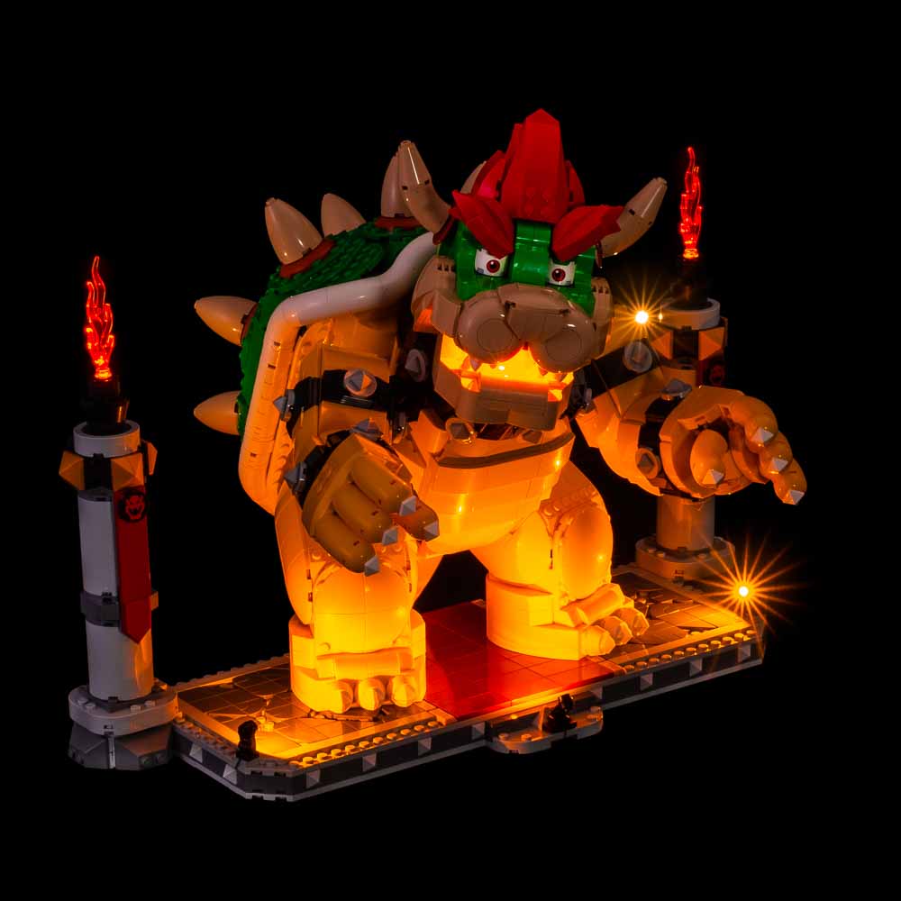 Light my Bricks Sada světel - LEGO Super Mario The Mighty Bowser 71411