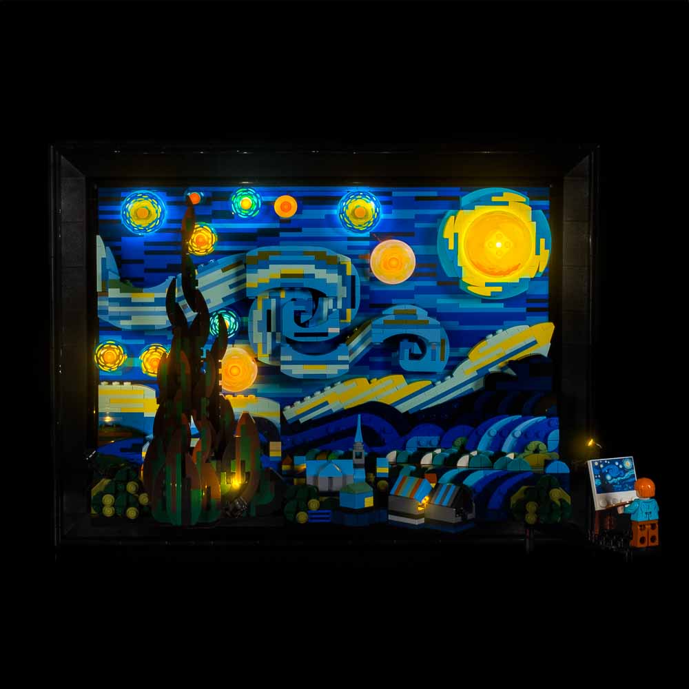 Light my Bricks Sada světel - LEGO Vincent Van Gogh - The Starry Night 21333