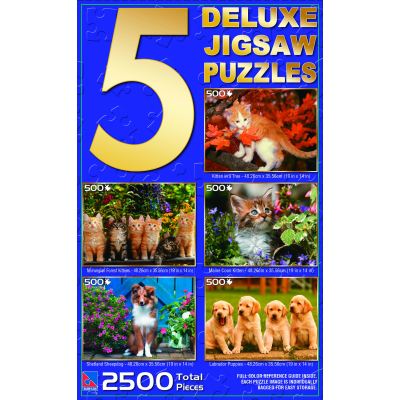 Puzzle multipack 5 v 1