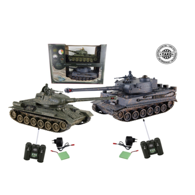 RC tank T34 vs Tiger (sada 2ks) 1:24