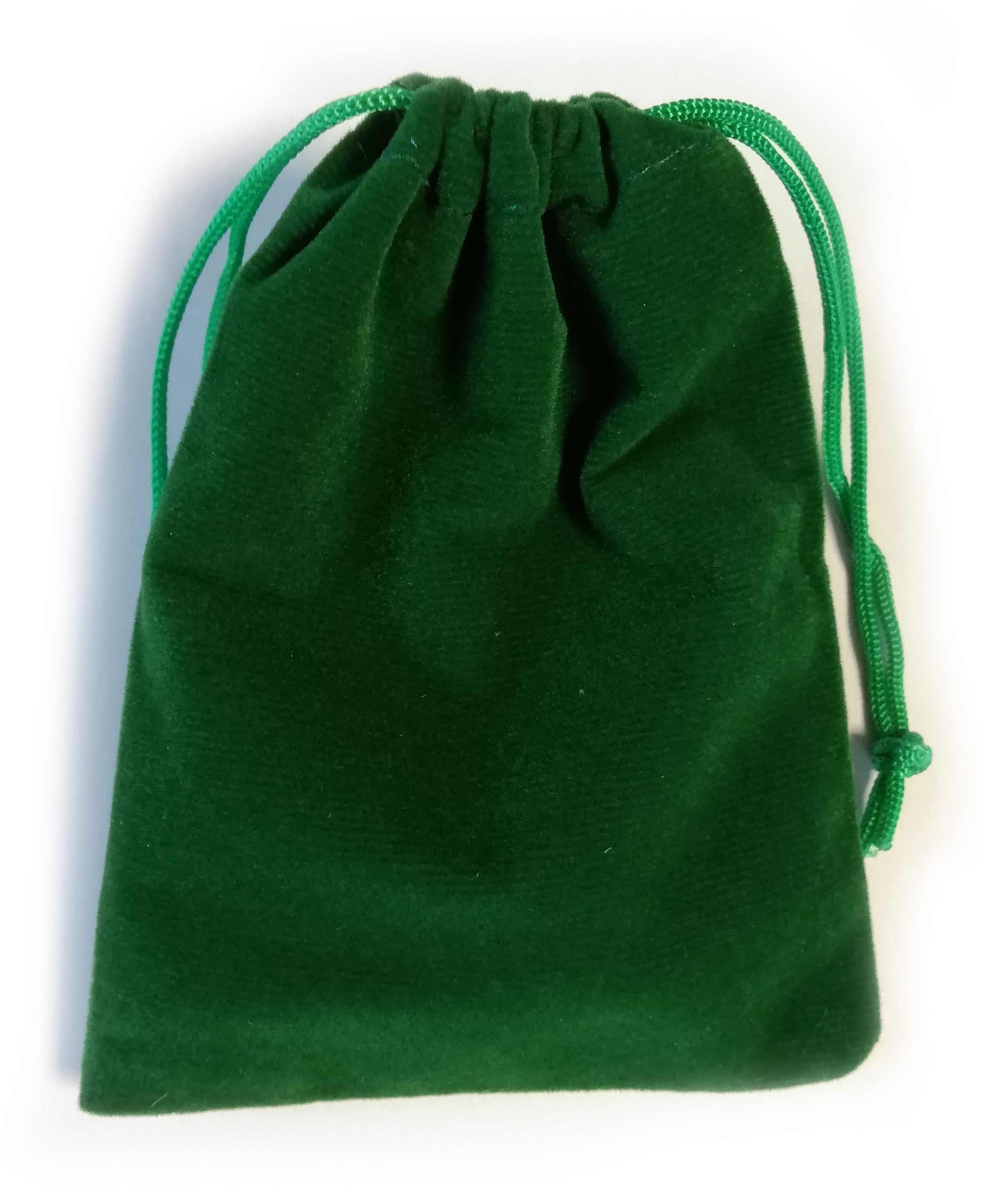 Semišový pytlík 9 x 12 cm (13 barev) Barva: Zelená