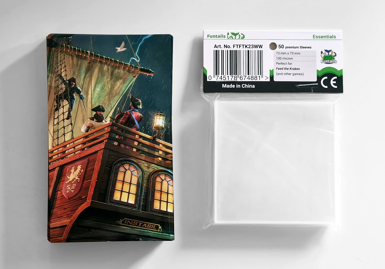 Funtails Feed the Kraken Premium Sleeves