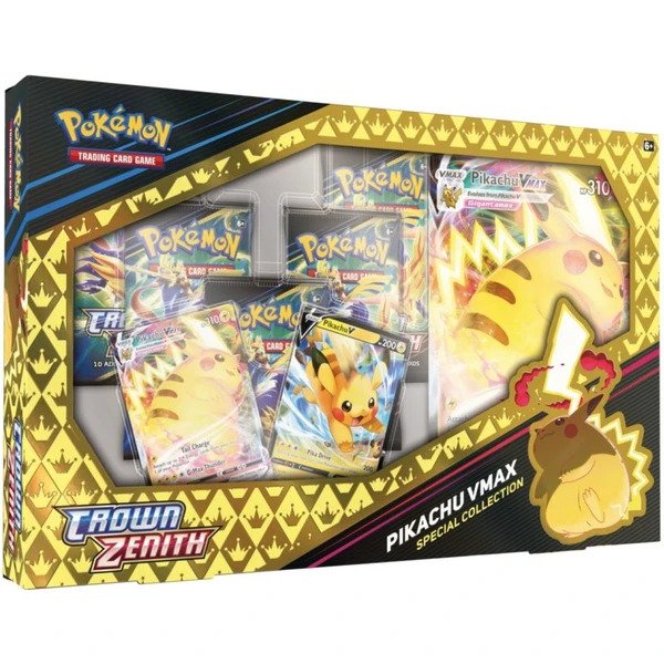 Nintendo Pokémon TCG: Crown Zenith - Pikachu VMAX Premium Collection