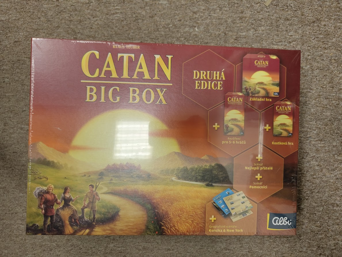 Albi Poškozené - Catan: Big Box