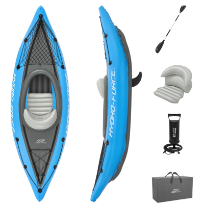 BESTWAY 65115 - Nafukovací  kajak Hydro-Force Cove Champion X1 275 x 81 x 45 cm