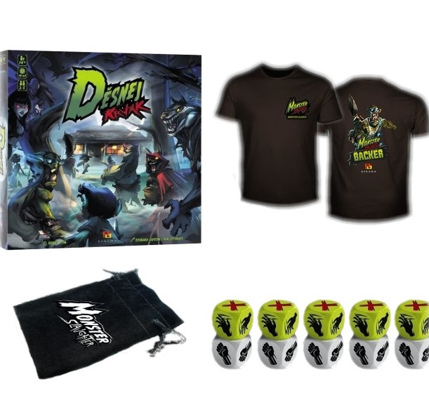 Blackfire CZ Děsnej krvák + promo sada Varianta: Základní hra+promo sada L