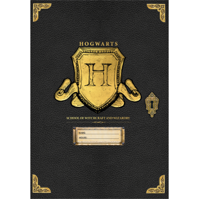 Blok A5 Harry Botter - Bradavice
