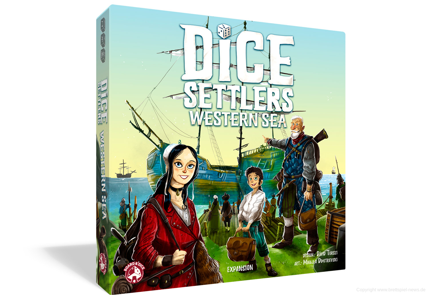 Board&Dice Dice Settlers: Western Sea