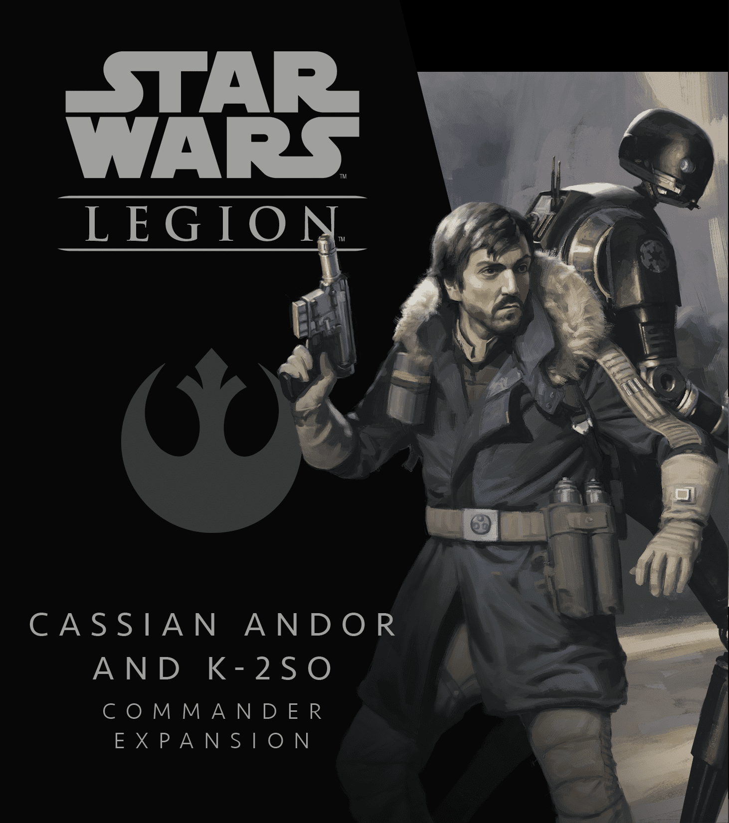 Fantasy Flight Games Star Wars: Legion – Cassian Andor and K-2SO Commander Expansion