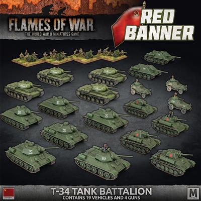Gale Force Nine Flames Of War: Eastern Front Soviet Tank Battalion Army Deal