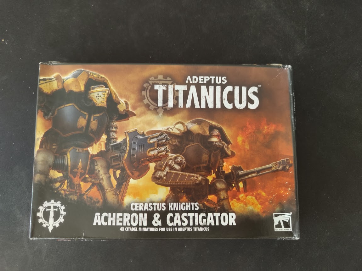 Games Workshop Poškozené - Adeptus Titanicus: Cerastus Knights Acheron & Castigator