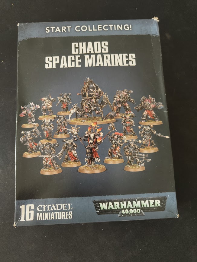 Games Workshop Poškozené - Start Collecting! Chaos Space Marines