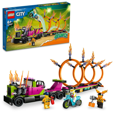 LEGO® City 60357 Tahač s ohnivými kruhy