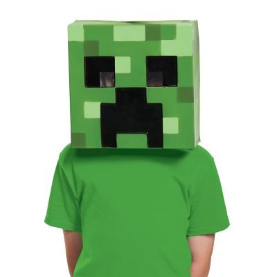 Maska Minecraft - Creeper