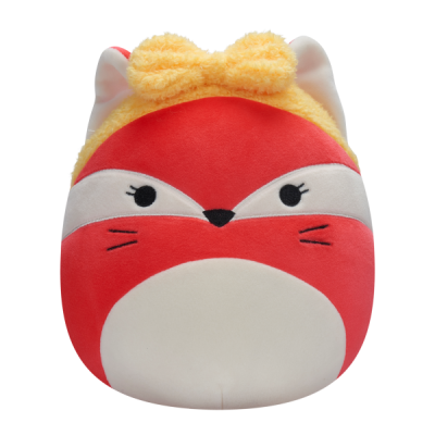 Plyšový mazlíček Squishmallows Liška se žlutou čelenkou - Fi