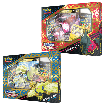 Pokémon TCG: SWSH12.5 Crown Zenith - Regieleki & Regidrago V Box