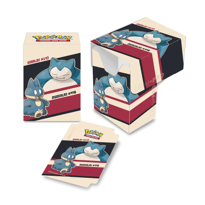 Pokémon UP: GS Snorlax Munchlax - Deck Box krabička na 75 ka
