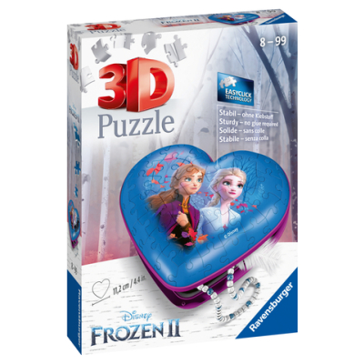 Puzzle 3D Srdce Ledové království 2 54 dílků