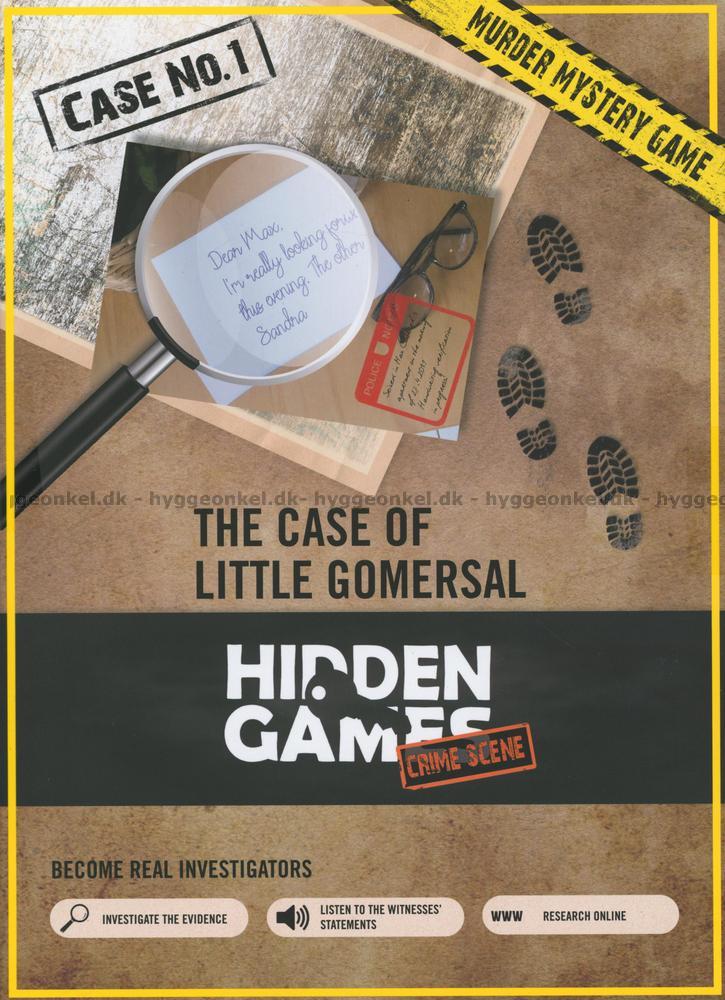 Renegade Games Hidden Games Crime Scene: Case 1 - The Little Gomersal Case