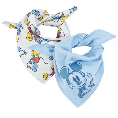 Šátek Mickey Mouse 2 ks- modrá