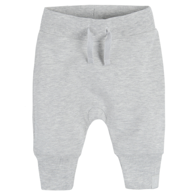 Sportovní kalhoty- šedé - 62 GREY MELANGE
