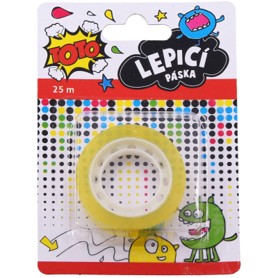 Wiky - TOTO Lepící páska 12mm x 25m blister