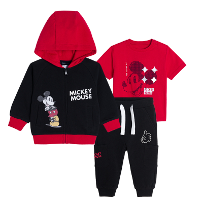 Chlapecký set Mickey Mouse- černá