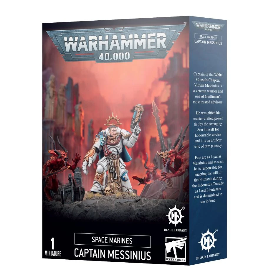 Games Workshop Space Marines: Captain Messinius