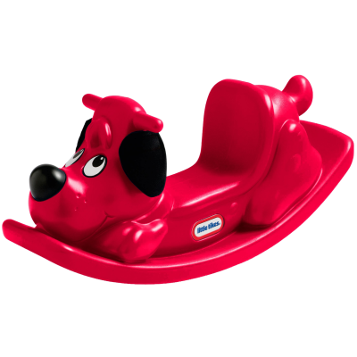 Little Tikes - Houpací pejsek červený