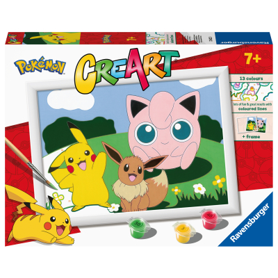 Malování podle čísel CreArt Pokémoni