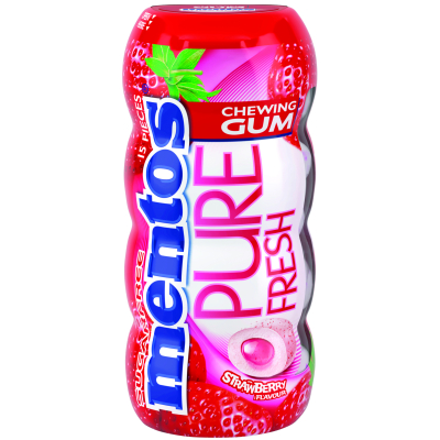 Mentos Žvýkačky jahoda 30g