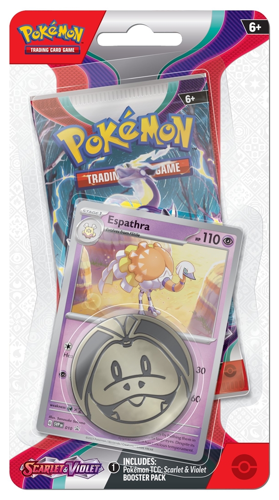 Nintendo Pokémon TCG: Scarlet & Violet (SV01) - Checklane Blister Varianta: Espathra