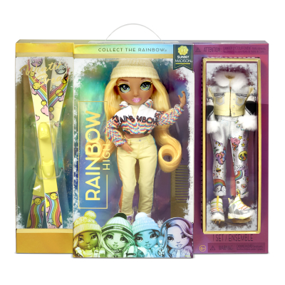 Rainbow High Zimní fashion Panenka Sunny Madison