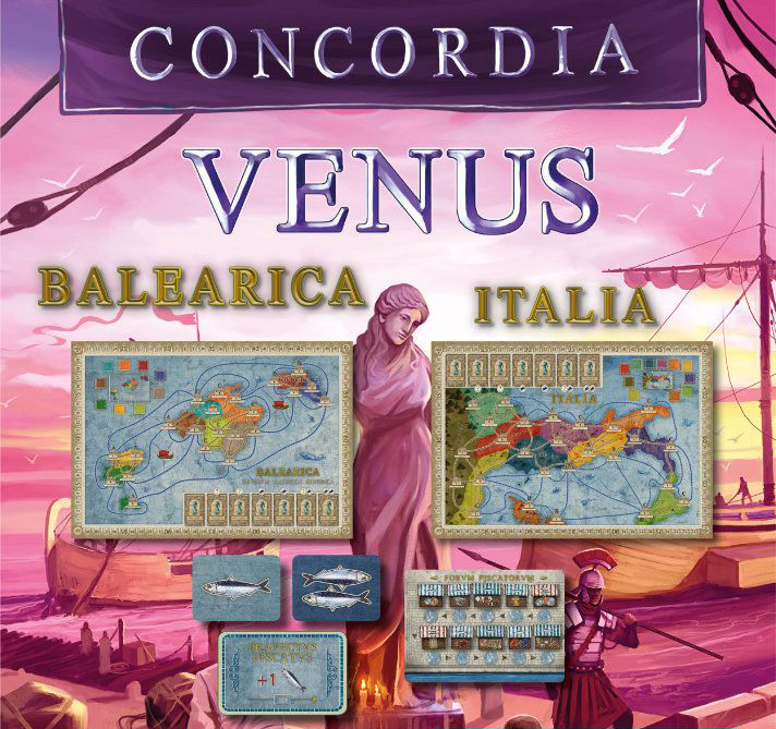 TLAMA games Concordia Venus: Balearica / Italia - CZ/EN/DE