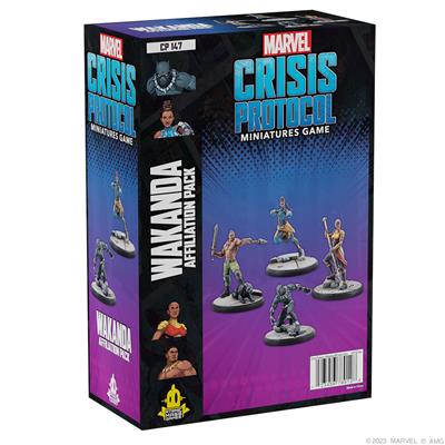 Atomic Mass Games Marvel Crisis Protocol – Wakanda Affiliation Pack