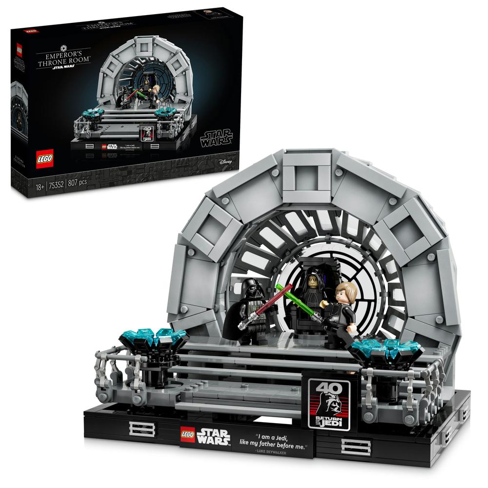 LEGO® Císařův trůnní sál – diorama 75352