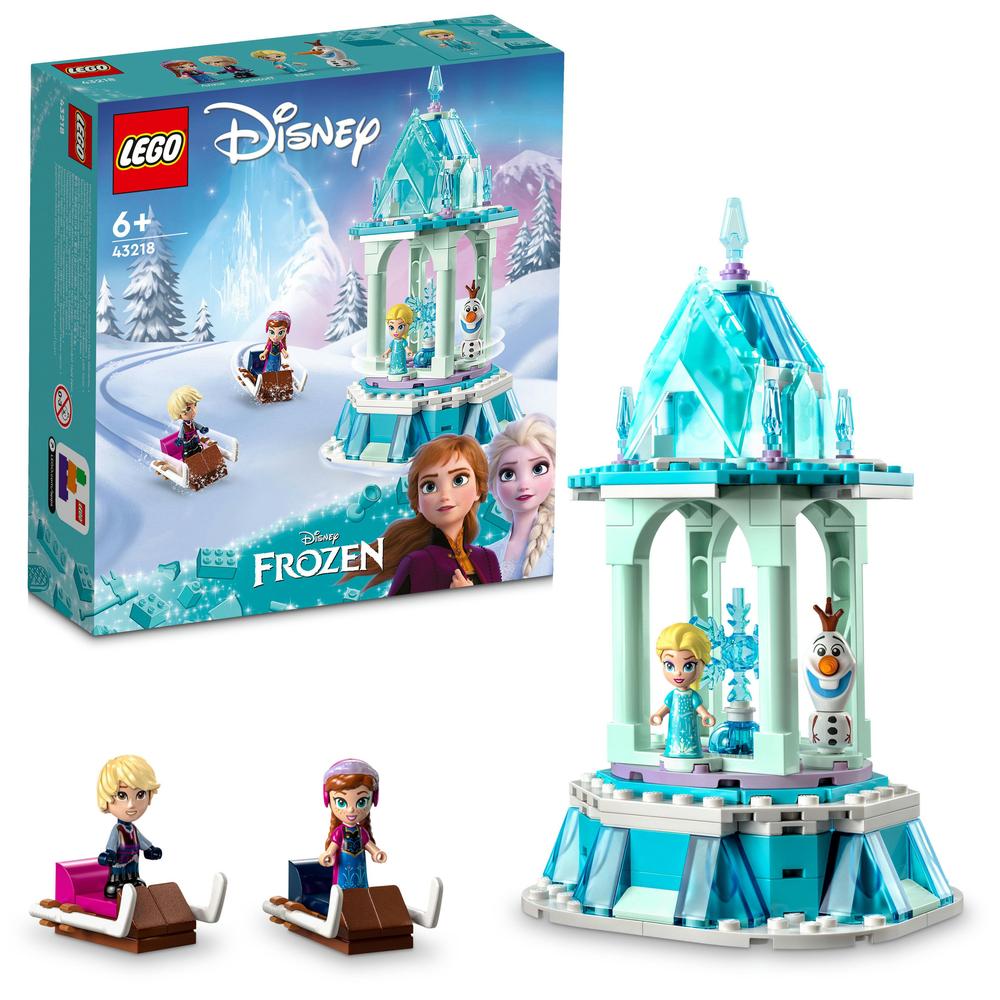 LEGO® Kouzelný kolotoč Anny a Elsy 43218