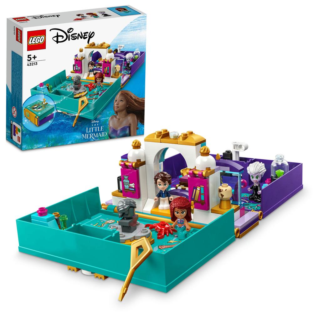 LEGO® Malá mořská víla a její pohádková kniha 43213
